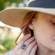 Load image into Gallery viewer, Tiny Triangle Studs