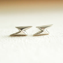 Load image into Gallery viewer, Dimensional Lightning Bolt Studs