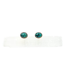 Load image into Gallery viewer, Turquoise Oval Studs