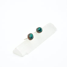 Load image into Gallery viewer, Turquoise Oval Studs