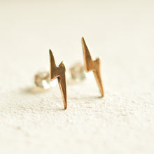 Load image into Gallery viewer, Lightning Bolt Studs