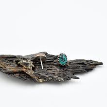Load image into Gallery viewer, Turquoise Oval Studs