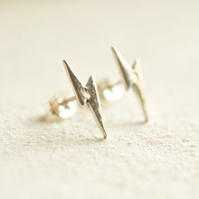 Load image into Gallery viewer, Lightning Bolt Studs