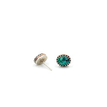 Load image into Gallery viewer, Turquoise Oval Studs
