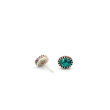 Load image into Gallery viewer, Turquoise Oval Studs