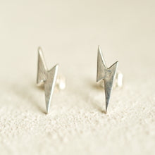 Load image into Gallery viewer, Lightning Bolt Studs