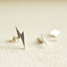 Load image into Gallery viewer, Lightning Bolt Studs