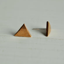 Load image into Gallery viewer, Tiny Triangle Studs