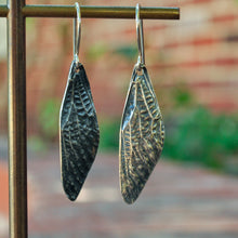 Load image into Gallery viewer, Large Cicada Wing Dangles