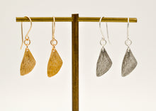 Load image into Gallery viewer, Petite Cicada Wing Dangles