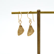 Load image into Gallery viewer, Petite Cicada Wing Dangles