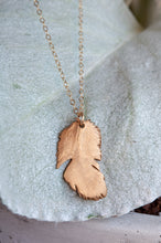 Load image into Gallery viewer, Petite Feather Necklace