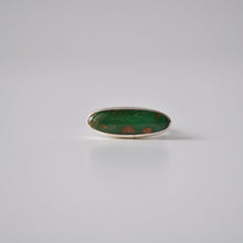 Load image into Gallery viewer, Nevada Turquoise Oval Stacker Ring - Size 6