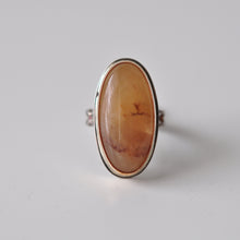 Load image into Gallery viewer, Mixed Metal Honey Quartz Ring - Size 9