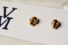Load image into Gallery viewer, Tiny Skull Studs