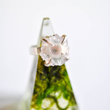 Load image into Gallery viewer, Light Stalactite Slice Statement Ring - Size 8