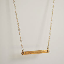 Load image into Gallery viewer, Flat Bar Necklace