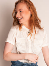 Load image into Gallery viewer, Two Tone Bisbee Turquoise Ring - Size 6