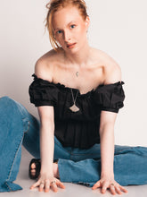 Load image into Gallery viewer, Long Ginkgo Leaf Necklace