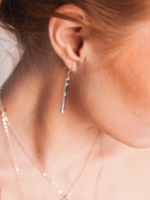 Load image into Gallery viewer, Long Bar Dangle Earrings