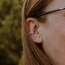 Load image into Gallery viewer, Lightning Bolt Studs