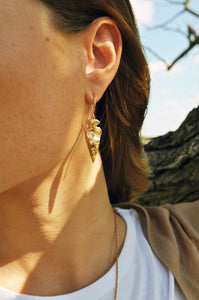 Large Arrowhead Earrings