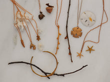 Load image into Gallery viewer, Bronze Holly Branch Necklace