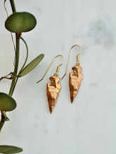 Load image into Gallery viewer, Large Arrowhead Earrings