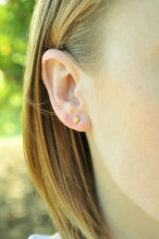 Load image into Gallery viewer, Tiny Square Studs