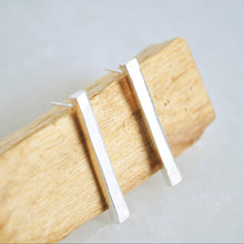 Load image into Gallery viewer, Long Bar Stud Earrings