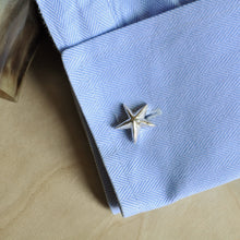 Load image into Gallery viewer, Nautical Star Cuff Links