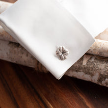 Load image into Gallery viewer, Sterling Silver Four-Leaf Clover Cuff Links