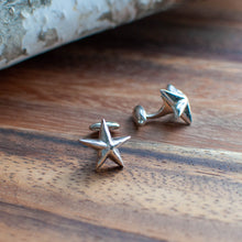 Load image into Gallery viewer, Nautical Star Cuff Links