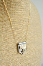 Load image into Gallery viewer, Saguaro Cactus and Moon Banner Necklace