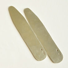 Load image into Gallery viewer, Sterling Silver Collar Stays