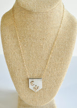 Load image into Gallery viewer, Saguaro Cactus and Moon Banner Necklace