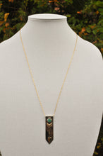 Load image into Gallery viewer, Arrow Banner Necklace with Morning Star Turquoise