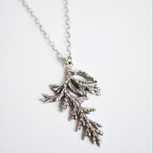 Load image into Gallery viewer, Large Evergreen Sprig Necklace