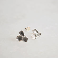 Load image into Gallery viewer, Honeycomb Stud Earrings