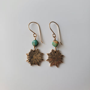 Starburst Dangle Earring