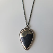 Load image into Gallery viewer, Apache Gold Teardrop Long Pendant Necklace

