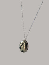 Load image into Gallery viewer, Apache Gold Oval Pendant Necklace
