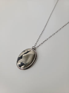 Apache Gold Oval Pendant Necklace