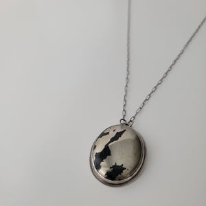 Apache Gold Oval Pendant Necklace