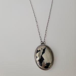 Apache Gold Oval Pendant Necklace