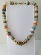Load image into Gallery viewer, Multicolor Chunky Gemstone Necklace
