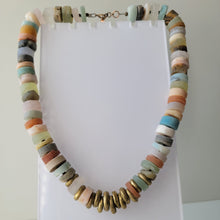 Load image into Gallery viewer, Multicolor Chunky Gemstone Necklace
