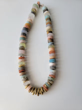 Load image into Gallery viewer, Multicolor Chunky Gemstone Necklace
