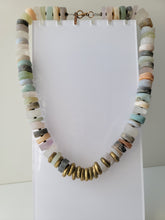 Load image into Gallery viewer, Multicolor Chunky Gemstone Necklace
