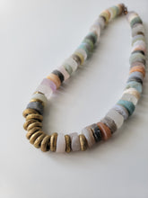 Load image into Gallery viewer, Multicolor Chunky Gemstone Necklace
